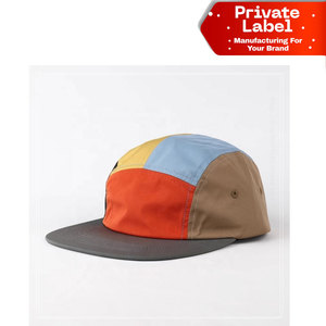 Factory Wholesale Ultra <b>Light</b> Running 5 Panel Cap Elastic Fit Sport <b>Hat</b> Bulk Custom Design Performance Running Cap Quick Dry - Product Image 1
