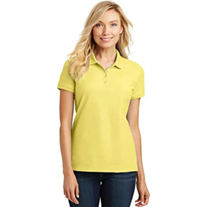 Polos de Primera Calidad para Mujer, Cuello con Franja, Corte Ajustado Informal, Diseño Liso y Elegante, Camisetas Personalizables en Colores/Tallas, ODM - Product Image 5