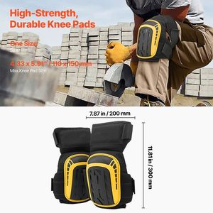 Protezioni Antiscivolo per Ginocchia, Gomiti e Fianchi per Giardinaggio, Pavimentazione e Coperture - per Lavori all'Aperto - Product Image 4