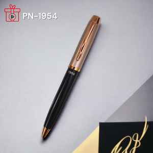 Nuevo Bolígrafo Metálico Popular en Venta, Bolígrafo Promocional con Logotipo Personalizado, Bolígrafo de Bolas Dorado y Negro de Alta Calidad - Product Image 1