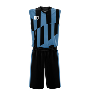 Uniforme de Baloncesto Personalizado para Adultos, Verano, Alta Calidad, Secado Rápido, Transpirable, 100% Poliéster, Ropa Deportiva - Product Image 2