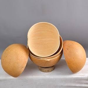 [VENTA EXITOSA] |   Tazón de calabaza rústico tallado, plato de calabaza para servir postres y helados en hoteles, procedente de Vietnam. - Product Image 6