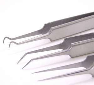 Pince à épiler professionnelle en acier inoxydable pour l'élimination des points noirs et l'extraction des comédons, traitement de l'acné du nez - Product Image 4