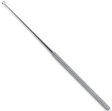 Meilleur ensemble d'instruments chirurgicaux manuels en acier inoxydable de qualité médicale, curettes à boucle pour chirurgie ORL à extrémité mousseuse - Product Image 3