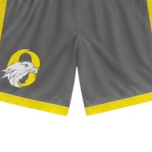 Unisex Gray Yellow Sublimated Lacrosse Uniform <b>Set</b> Lightweight Polyester Sports Jersey Shorts Reversible Match Wear Clothing - Product Image 6