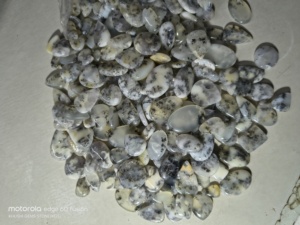 Lot de cabochons en agate dendritique naturelle certifiée de qualité exceptionnelle pour la fabrication de bijoux - Product Image 2