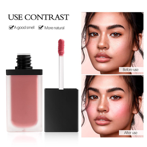 7 Colors Liquid <b>Blush</b>, Buildable Long-Lasting Matte Cream <b>Blush</b> for Natural Cheek Glow - Product Image 5