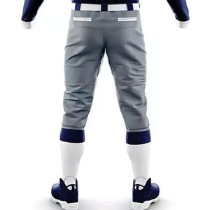 Maillot de baseball noir pour homme, manches courtes, boutons sur le devant, nom de l'équipe, vêtements de sport, logo personnalisé, uniforme - Product Image 6