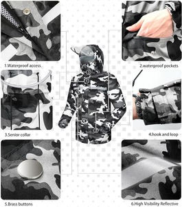 Fournisseur de vêtements d'aventure en plein air imperméables et légers, combinaisons de pluie professionnelles - Product Image 2