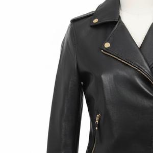 Chaqueta de Cuero Personalizada de Moda, Unisex, de Invierno, de Alta Calidad, Transpirable, de Secado Rápido, Ecológica, con Logotipo Frontal, Elegante, Nueva Llegada - Product Image 4