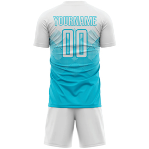 Ensemble d'uniformes de football personnalisés haut de gamme, respirants et à séchage rapide, vêtements d'équipe de football, OEM ODM, approvisionnement en gros, vêtements de sport de haute qualité - Product Image 6