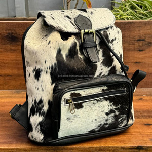 กระเป๋าหนังวัวแท้สำหรับผู้ชายและผู้หญิง, กระเป๋ากีฬาลำลองความจุขนาดใหญ่กระเป๋าเป้เดินทางกระเป๋าเป้สะพายหลัง - Product Image 3