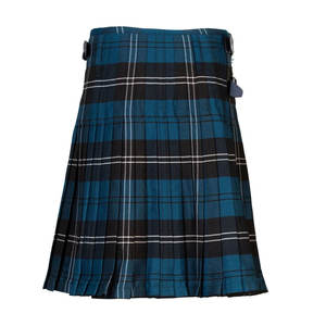 Kilt Escocés de Tartán a la Moda, Diseño Elegante con Detalle Plisado, Kilt Escocés de Tartán, Tela Suave, Prenda Tradicional Cómoda - Product Image 1
