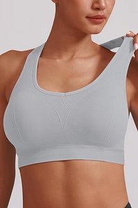 Soutien-gorge de sport dos nageur pour femme, conçu pour les entraînements à fort impact et offrant un soutien maximal - Product Image 6