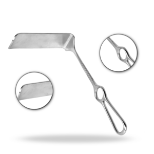 Écarteurs antérieurs 240 mm (9,5 pouces) – Instrument chirurgical neurochirurgical pour la rétraction des tissus antérieurs - Product Image 1