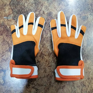 Guantes de Bateo de Béisbol Profesionales para Atletas Americanos a Precio Económico, Cierre de Gancho y Bucle, Cuero Transpirable, Palma Antideslizante - Product Image 6