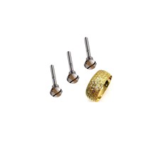 Alat Berlian EAGLION FT Model 2mm Flywheel untuk Pemotongan dan Desain Perhiasan Baja Tahan Karat/Ms Cembung Cekung CV/CC
