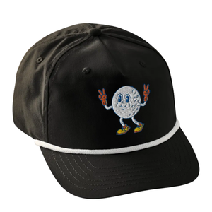 หมวกแก๊ปปักลายกันน้ำสีตัดกัน ป้ายปักแบบมีโครงสร้าง ปิดด้วยกระดุมแบบ Snapback สายรัดแบบเชือก หมวกเบสบอล 6 แผง หมวกกอล์ฟ - Product Image 3