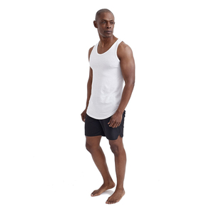 Camiseta sin mangas unisex para fitness, chaleco de algodón personalizado, camiseta sin mangas de malla y spandex, camiseta sin mangas estampada para culturismo y entrenamiento muscular para hombre. - Product Image 5