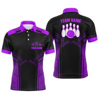 Chemises de bowling sportives pour hommes, nouvelle conception, impression numérique personnalisée, tricotées, 100% polyester, respirantes, séchage rapide, col haut, coupe classique