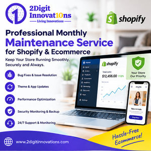 Servicio Profesional de Mantenimiento Mensual para Shopify y Comercio Electrónico |   Diseño y Desarrollo Personalizados, Marketing Digital, SEO en Páginas Web - Product Image 1