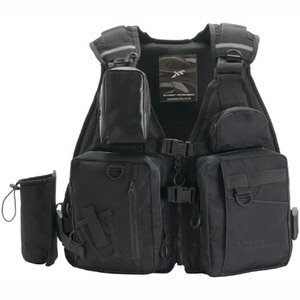 Gilet de sauvetage en mousse de nylon réglable avec plusieurs poches pour les sports nautiques, veste de sécurité flottante pour adultes - Product Image 1