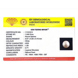 AAAA+ Freshwater Loose Pearl 5.2 Carat White Pink Gemstone for Fine Jewelry Earring Making - Product Image 3