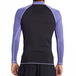 Wholesale Men Custom Long Sleeve Quick Dry Sports Gym Compression Base Layer Shirts Tops Running <b>Clothes</b> 100% Cotton Crew Neck - Product Image 4
