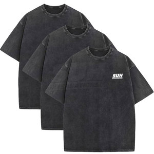 เสื้อยืดผู้ชายทรงหลวมผ้าฝ้าย 100% คุณภาพสูง ดีไซน์ขาดๆ แบบเรียบง่าย พร้อมพิมพ์โลโก้ตามสั่ง เป็นมิตรต่อสิ่งแวดล้อม ระบายอากาศได้ดี เหมาะสำหรับใส่ในช่วงฤดูร้อน - Product Image 6