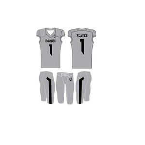 Uniforme de Fútbol Americano con Logotipo Personalizado, Alta Calidad, Transpirable, de Secado Rápido, Manga Corta, Opciones de Tallas Grandes, Último Modelo - Product Image 1