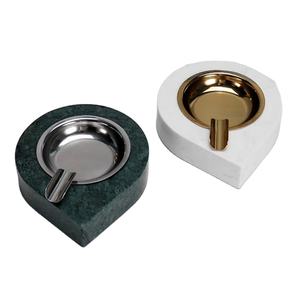 Cendrier de haute qualité en marbre, sans fumée, écologique, facile à nettoyer, avec couleur et design personnalisés - Product Image 1