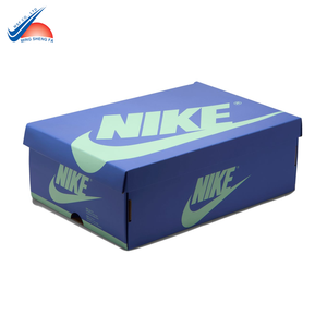 Boîte à chaussures en papier écologique |   Impression de logo personnalisé |   Emballage recyclable - Product Image 1