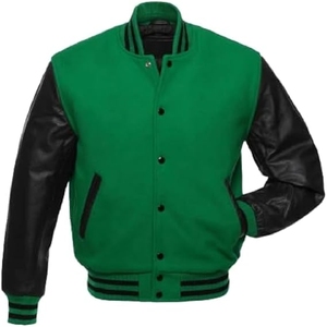 Wholesale Custom <b>Men's</b> <b>Baseball</b> College Varsity <b>Jacket</b> Streetwear Embroidery Design <b>Jacket</b> <b>for</b> <b>Men</b> - Product Image 6