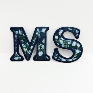 Custom Irregular Nonwoven Felt 3D Embroidery <b>Patch</b> with Rhinestones Eco-Friendly Fabric Badge for Hats and Clothing (<b>Sew</b>-<b>On</b>) - Product Image 4