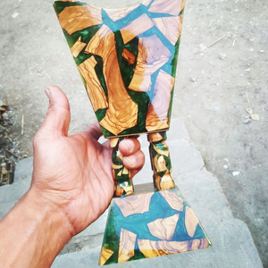 Quemador de Incienso de Resina Epoxi y Madera, Quemador de Incienso Bakhoor, Precio Bajo, Alta Calidad, Precio al por Mayor, Decoración del Hogar - Product Image 1