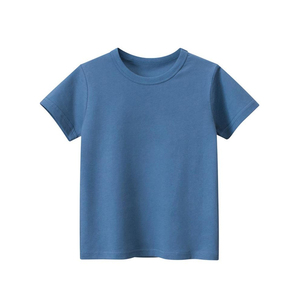 Camisetas Blancas al por Mayor para Niños, Camisetas de Manga Corta para Bebés, 100% Algodón, Camisetas para Niños con Logotipo y Diseño Personalizados - Product Image 2