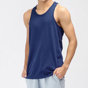 Custom Logo Blank Men Plain Tank <b>Top</b> 100% Cotton Breathable Eco-Friendly Quick Dry Slim Fit Sleeveless Casual Gym Fitness Summer - Product Image 5