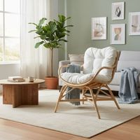 Nouveauté : Chaise en rotin artisanale du Vietnam de haute qualité, meubles d'extérieur tressés naturels, articles très demandés, prix de gros les plus bas