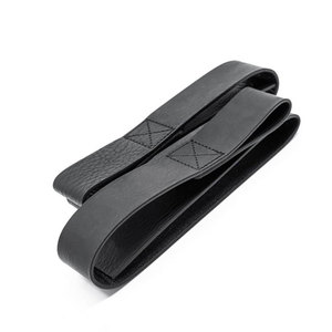 Sangles de musculation en cuir premium antidérapantes pour la musculation, le powerlifting et les exercices d'entraînement - Product Image 1