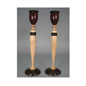 Portavelas de Madera Pulida Ecológico Personalizado con Tallado de Sombra para Decoración de Bodas, Hogar, Festividades y Ramadán - MULTICRÁFT - Product Image 6