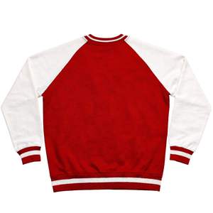 Kappa Alpha Psi <b>White</b> Red Chenille Crewneck True To Size Premium Fleece Embroidered Greek Letter Crest Fraternity Apparel - Product Image 5