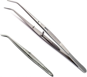 Pince chirurgicale dentaire auto-bloquante de qualité supérieure, en acier inoxydable de haute précision, avec mécanisme de verrouillage et pointes dentelées - Product Image 4