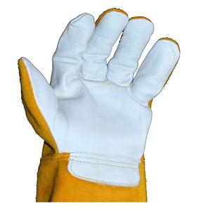 Safety Welding <b>Gloves</b> Supplier Price Heat Resistant Leather Welding <b>Gloves</b> in New Stock Welding <b>Gloves</b> - Product Image 6