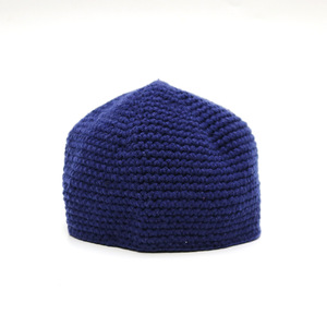 Gorros Kufi de Lana Hechos a Mano con Ganchillo, Gorros Turcos Musulmanes para Hombre, Taqiya, Takke, Gorro Islámico para Rezar, Regalos Ecológicos - Product Image 2