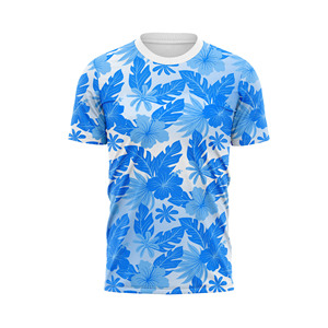 เสื้อยืดกีฬาผ้าสแปนเด็กซ์/โพลีเอสเตอร์แบบไร้ตะเข็บ ระบายอากาศได้ดี ยืดได้สี่ทิศทาง ซับเหงื่อ แห้งเร็ว รับผลิตตามแบบ OEM ODM พร้อมพิมพ์ลาย - Product Image 5