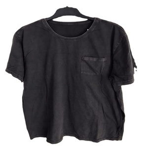 เสื้อยืดแขนสั้นผู้ชาย ผ้าฝ้าย 100% สีพื้น สไตล์ฮิปฮอป ระบายอากาศได้ดี เป็นมิตรกับสิ่งแวดล้อม - Product Image 4