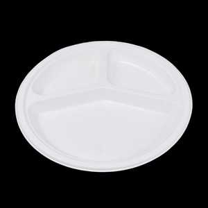 Assiettes en papier jetables écologiques pour la restauration, les restaurants, les fêtes et les services alimentaires domestiques, assiettes à dîner résistantes à usage unique - Product Image 2