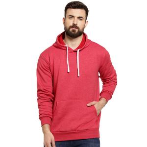 เสื้อสวมหัวมีฮู้ดสำหรับผู้ชายสีทึบแขนยาวมีกระเป๋าข้างและดีไซน์ตามสั่งขนาดใหญ่พิเศษ - Product Image 6