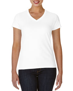 Camiseta de Cuello Redondo de Acrílico Lavado de Alta Calidad para Mujer, Verano 2026, Informal, Largo Regular, Ecológica, de Secado Rápido - Product Image 1