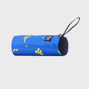 Pochette à crayons Arctic Fox Blue Tube - Fermeture à glissière, étui de rangement portable en polyester décontracté - Product Image 2